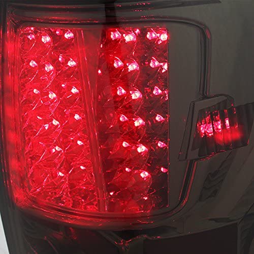 2007-2013 Toyota Tundra Focos LED Traseros Fondo Smoked (Chofer & Pasajero) - PAL Auto Parts