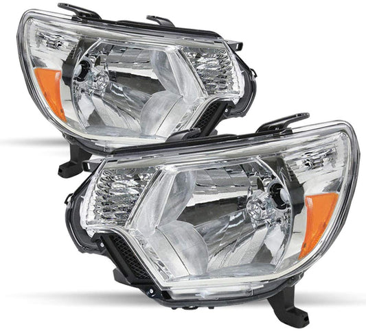 2012-2015 Toyota Tacoma Focos Fondo Cromado (Chofer & Pasajero) - PAL Auto Parts