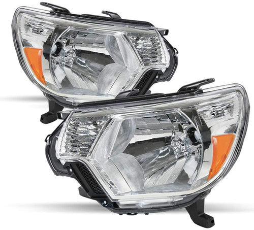 2012-2015 Toyota Tacoma Focos Fondo Cromado (Chofer & Pasajero) - PAL Auto Parts