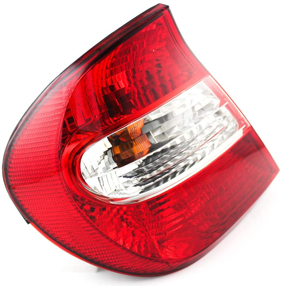 2002-2004 Toyota Camry Par Focos Traseros Fondo Cromado (Chofer & Pasajero) - PAL Auto Parts