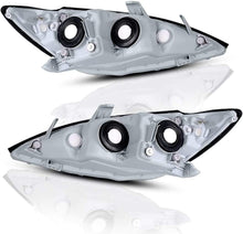 Cargar imagen en el visor de la galería, 2005-2006 Toyota Camry Par Focos Fondo Cromado (Chofer &amp; Pasajero) - PAL Auto Parts
