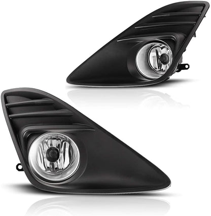 2012-2014 TOYOTA CAMRY PAR FOCOS FOG LIGHTS FONDO CROMADO (CHOFER & PASAJERO) - PAL Auto Parts