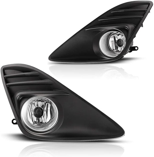 2012-2014 TOYOTA CAMRY PAR FOCOS FOG LIGHTS FONDO CROMADO (CHOFER & PASAJERO) - PAL Auto Parts