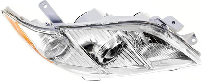 2007-2009 Toyota Camry Par Focos Fondo Cromado (Chofer & Pasajero) - PAL Auto Parts