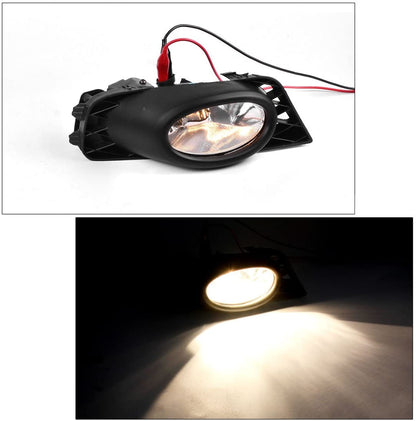 2009-2011 Honda Civic Sedan Par Fog Lights Fondo Cromado (Chofer & Pasajero) - PAL Auto Parts