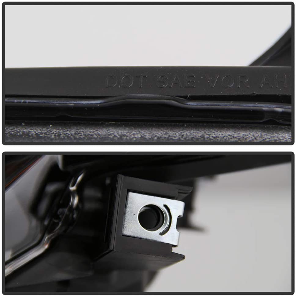 2017-2018 Toyota Corolla L LE Par Focos Fondo Negro (Chofer & Pasajero) - PAL Auto Parts