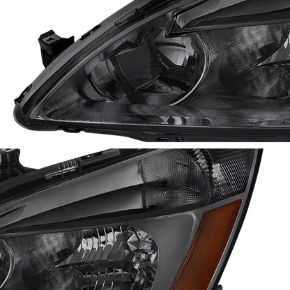 2003-2007 Honda Accord Par Focos Smoked (Chofer & Pasajero) - PAL Auto Parts