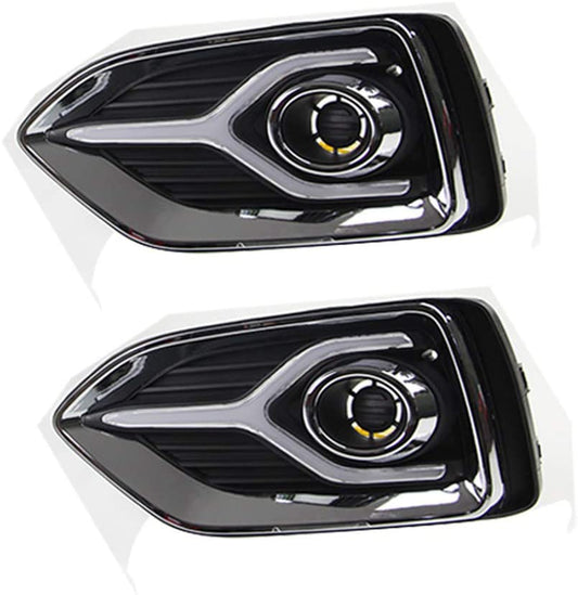 2017-2019 Hyundai Accent Fog Lights LED DRL (Chofer & Pasajero) - PAL Auto Parts