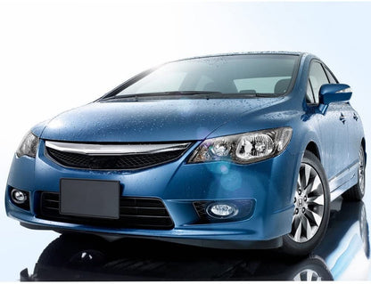 2009-2011 Honda Civic Sedan Par Fog Lights Fondo Cromado (Chofer & Pasajero) - PAL Auto Parts