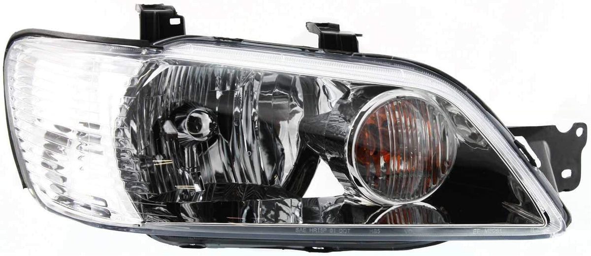 2002-2003 Mitsubishi Lancer Par Focos Fondo Cromado (Chofer & Pasajero) - PAL Auto Parts