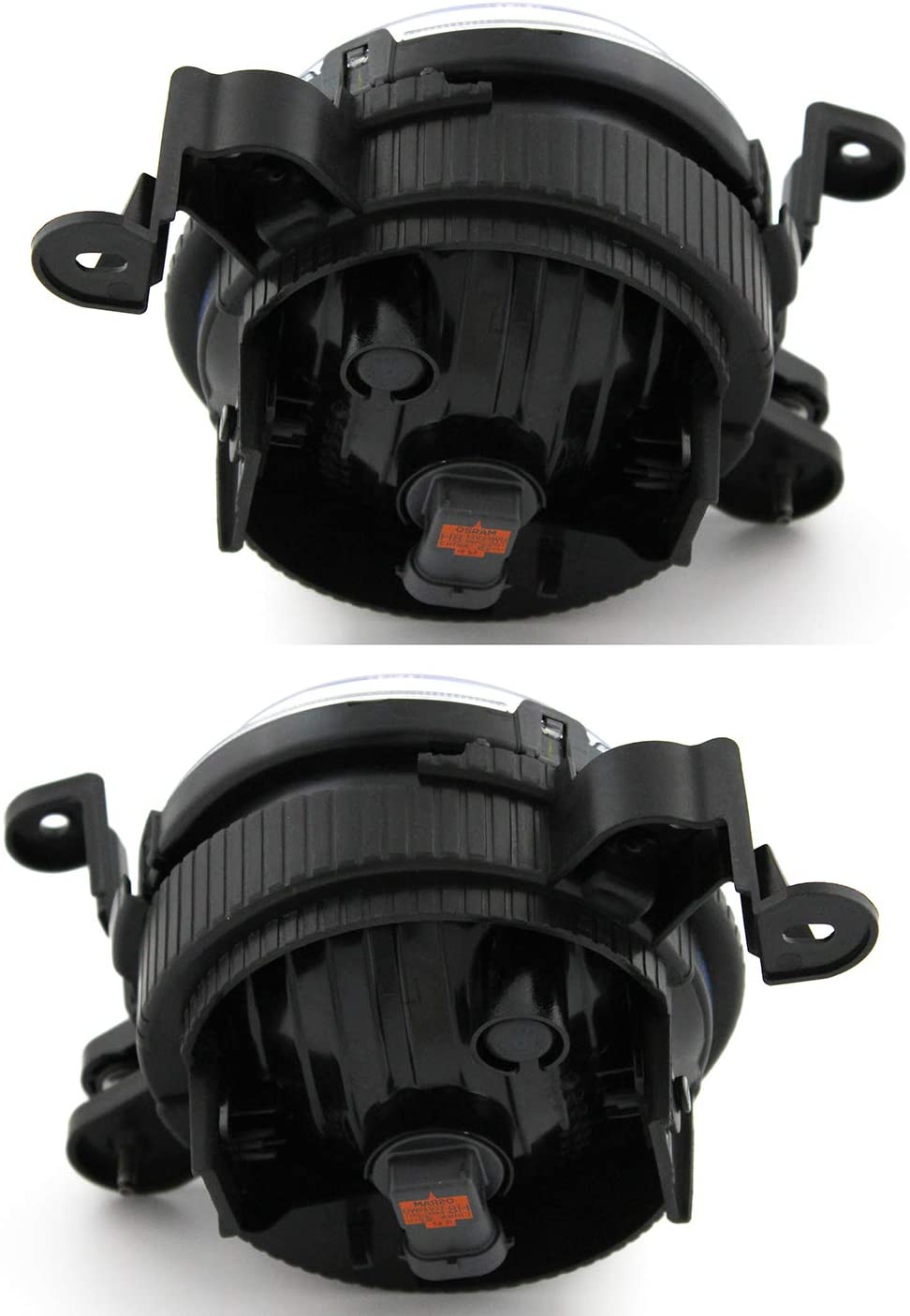 2014-2016 KIA SOUL Fog Lights Lamps Par Fondo Smoked (Chofer & Pasajero) - PAL Auto Parts