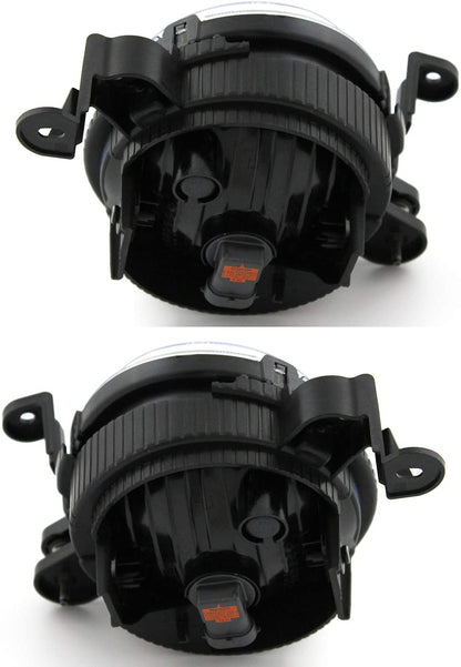 2014-2016 KIA SOUL Fog Lights Lamps Par Fondo Smoked (Chofer & Pasajero) - PAL Auto Parts
