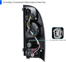 Cargar imagen en el visor de la galería, 2005-2011 Toyota Tacoma Par Focos Traseros Fondo Negro ( Chofer &amp; Pasajero) - PAL Auto Parts
