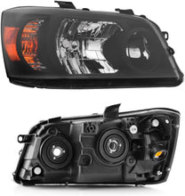 Cargar imagen en el visor de la galería, 2004-2006 Toyota HighLander Par Focos Fondo Negro (Chofer &amp; Pasajero)
