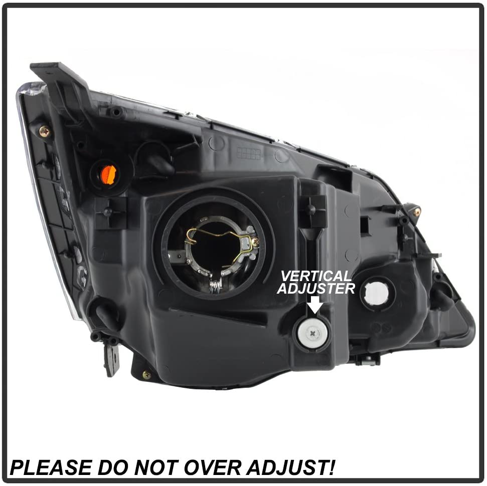 2007-2011 Honda CR-V/CRV Par Focos Fondo Cromado (Chofer & Pasajero) - PAL Auto Parts