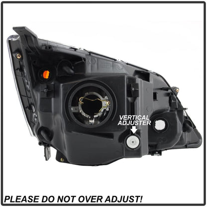 2007-2011 Honda CR-V/CRV Par Focos Fondo Cromado (Chofer & Pasajero) - PAL Auto Parts