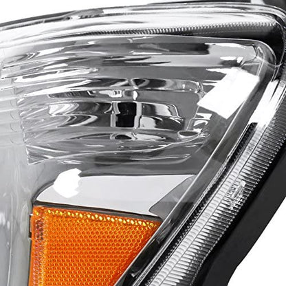 2012-2015 Toyota Tacoma Focos Fondo Cromado (Chofer & Pasajero) - PAL Auto Parts