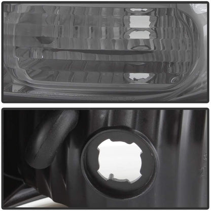 2007-2013 Toyota Tundra Focos LED Traseros Fondo Smoked (Chofer & Pasajero) - PAL Auto Parts