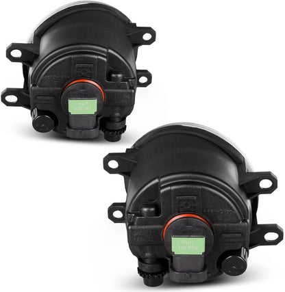 2016-2018 Toyota RAV4/RAV-4 Par Fog Lights Fondo Cromado (Chofer & Pasajero) - PAL Auto Parts