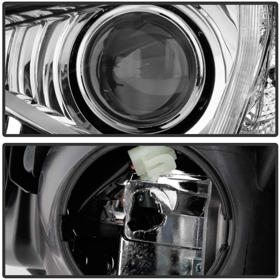 2014-2020 Toyota 4 Runner Par Focos Fondo Negro (Chofer & Pasajero) - PAL Auto Parts