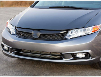 2012-2015 Honda Civic Par Focos Fondo Cromado (Chofer & Pasajero) - PAL Auto Parts