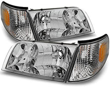 Cargar imagen en el visor de la galería, 1998-2011 Victoria Crown Par Focos Fondo Cromado (Chofer &amp; Pasajero) - PAL Auto Parts
