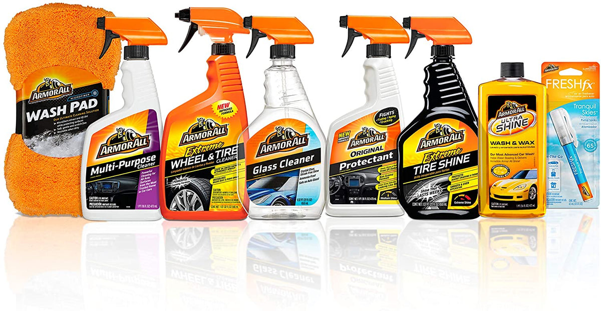 Armor All - Premier Kit de cuidado de automóvil (8 piezas) - PAL Auto Parts