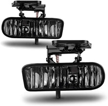 Cargar imagen en el visor de la galería, 1999-2002 GMC Sierra/2000-2006 GMC Yukon Par Fog Lights Fondo Smoke (Chofer &amp; Pasajero) - PAL Auto Parts
