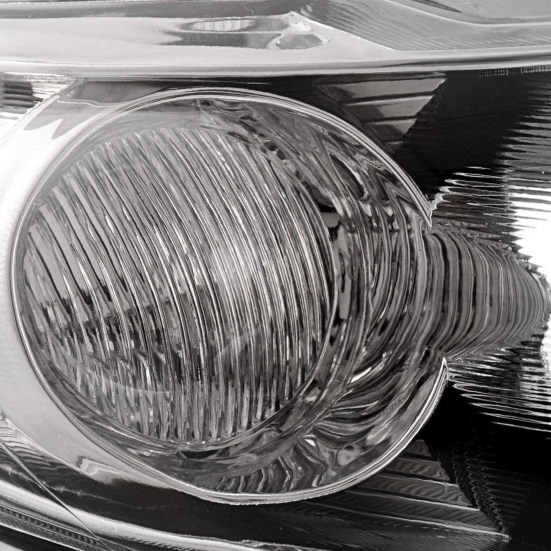 2009-2010 Toyota Corolla Par Focos Fondo Cromado (Chofer & Pasajero) - PAL Auto Parts