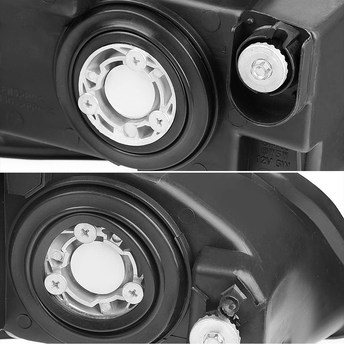 1998-2002 Honda Accord Par Focos Fondo Cromado (Chofer & Pasajero) - PAL Auto Parts