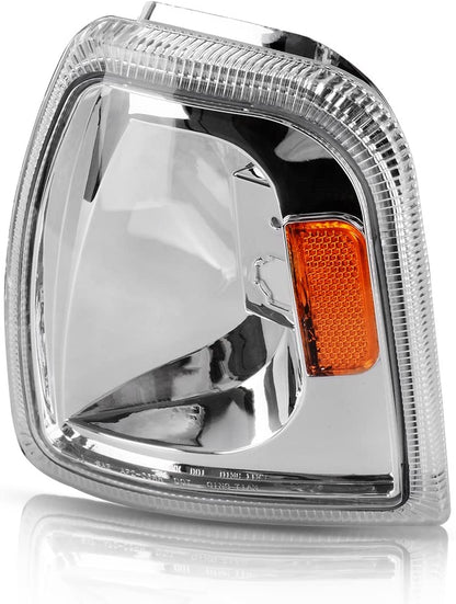 2001-2011 Ford Ranger Par Focos Fondo Cromado (Chofer & Pasajero) - PAL Auto Parts
