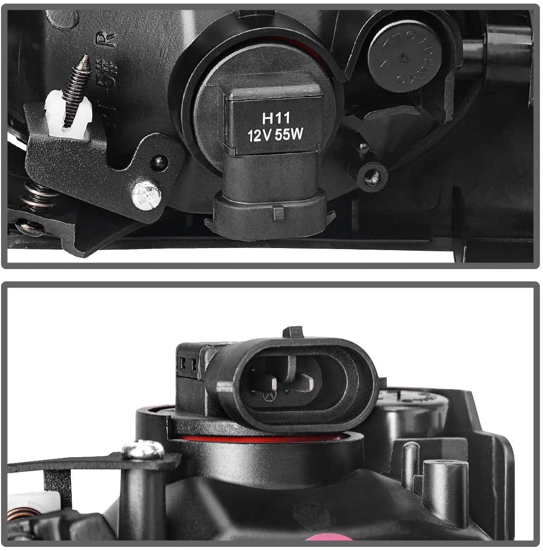 2001-2003 Honda Civic 2/4DR Door Par Fog Lights Fondo Cromado (Chofer & Pasajero) - PAL Auto Parts