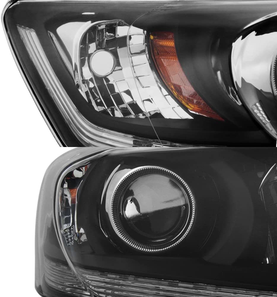 2013-2015 Honda Accord Par Focos Fondo Negro (Chofer & Pasajero) - PAL Auto Parts