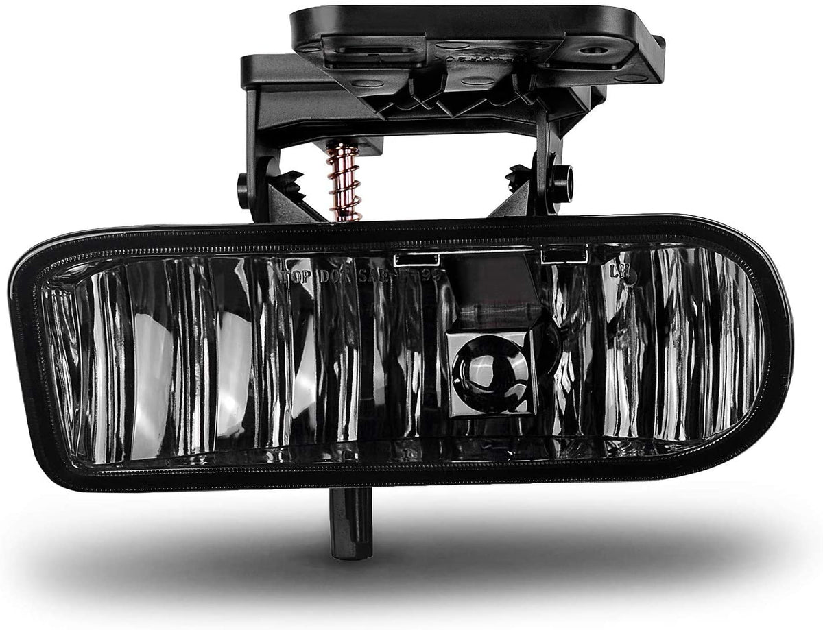 1999-2002 GMC Sierra/2000-2006 GMC Yukon Par Fog Lights Fondo Smoke (Chofer & Pasajero) - PAL Auto Parts