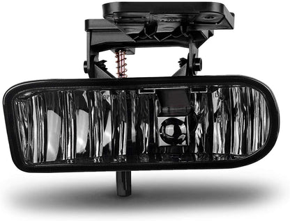 1999-2002 GMC Sierra/2000-2006 GMC Yukon Par Fog Lights Fondo Smoke (Chofer & Pasajero) - PAL Auto Parts