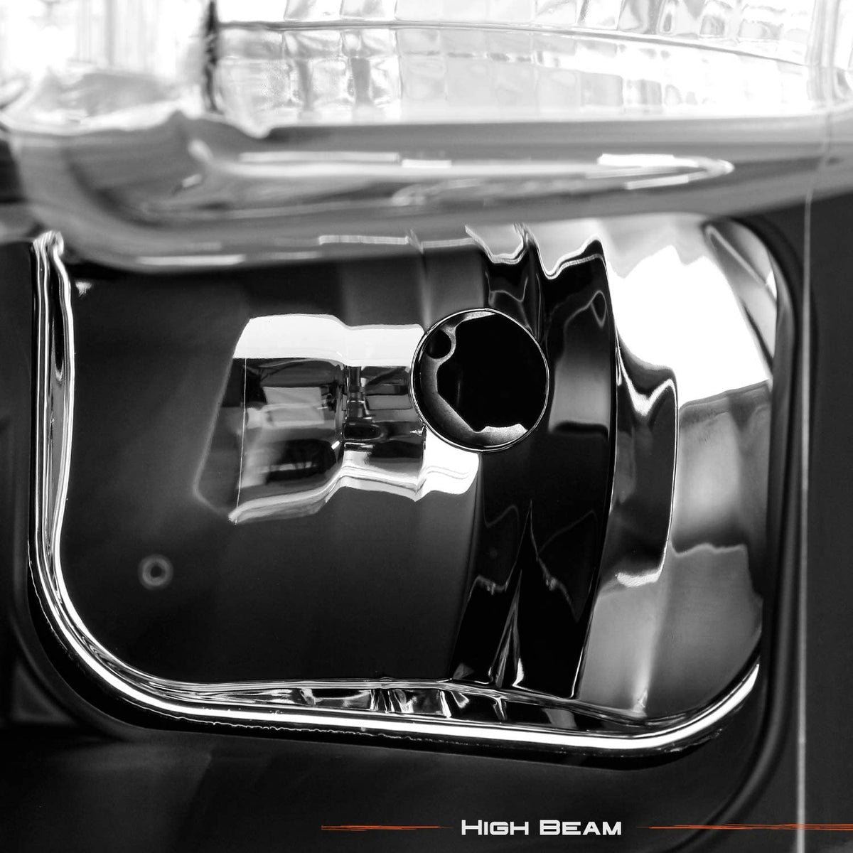 2015-2017 Ford F-150 Par Focos LED DRL TUBE Fondo Negro (Chofer & Pasajero) - PAL Auto Parts