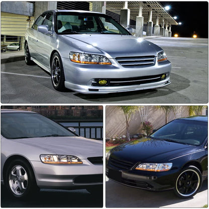 1998-2002 Honda Accord Par Focos Fondo Cromado (Chofer & Pasajero) - PAL Auto Parts