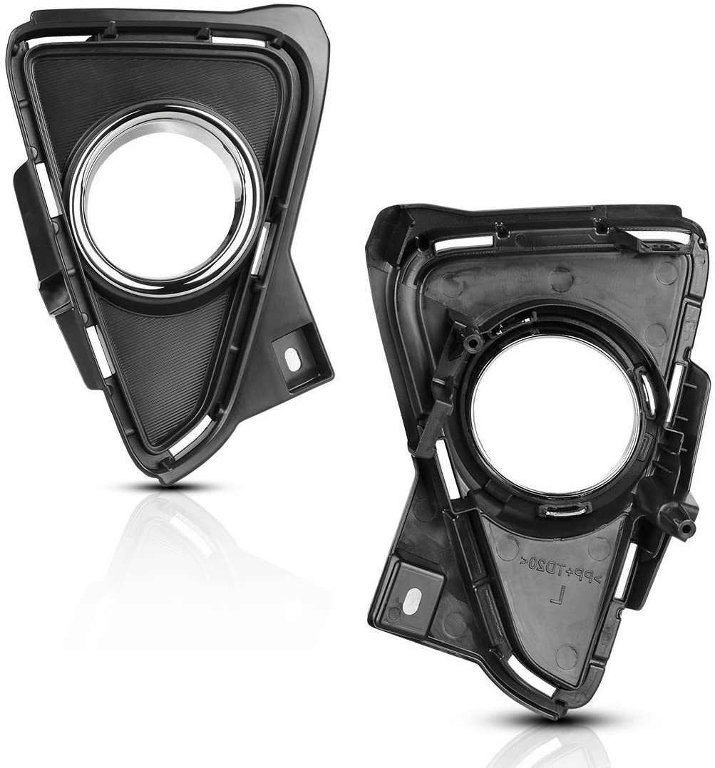 2016-2018 Toyota RAV4/RAV-4 Par Fog Lights Fondo Cromado (Chofer & Pasajero) - PAL Auto Parts