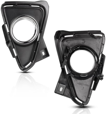2016-2018 Toyota RAV4/RAV-4 Par Fog Lights Fondo Cromado (Chofer & Pasajero) - PAL Auto Parts