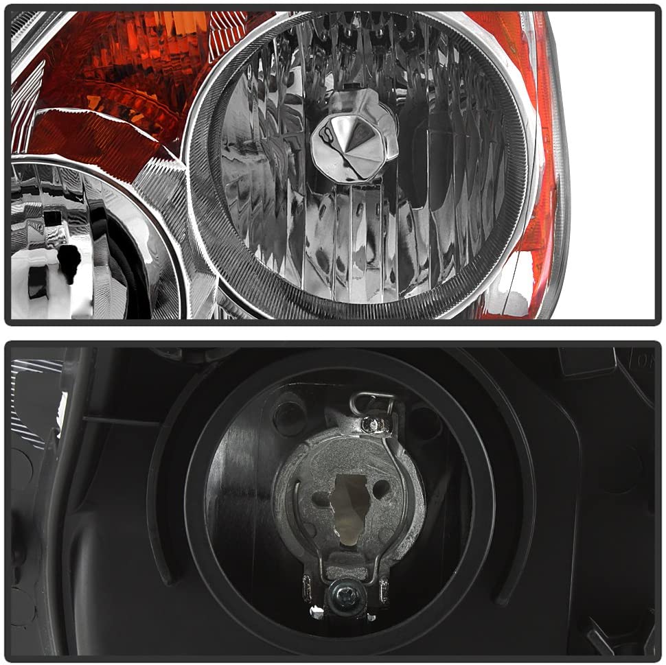 2005-2006 Honda CR-V/CRV Par Focos Fondo Cromado (Chofer & Pasajero) - PAL Auto Parts