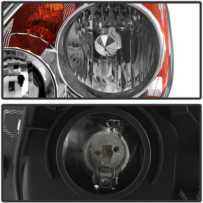 2005-2006 Honda CR-V/CRV Par Focos Fondo Cromado (Chofer & Pasajero) - PAL Auto Parts