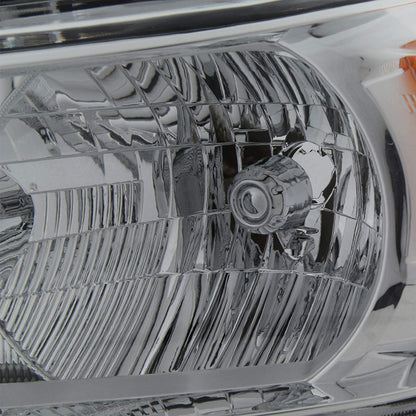 2010-2013 Toyota 4 Runner Par Focos Fondo Cromado (Chofer & Pasajero) - PAL Auto Parts