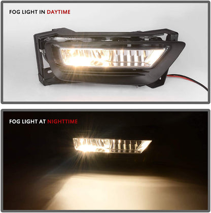 2013-2015 Honda Accord Par Fog Lights Fondo Cromado (Chofer & Pasajero) - PAL Auto Parts
