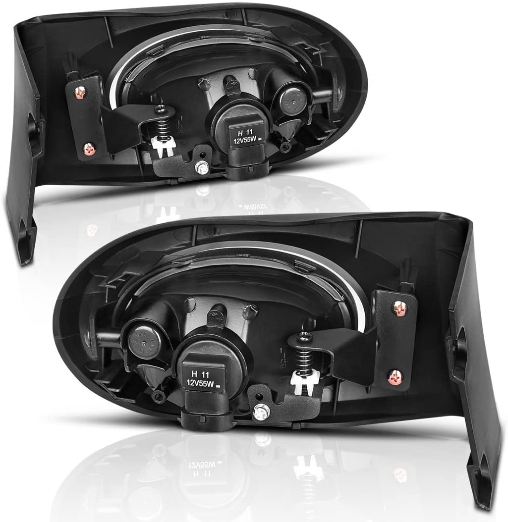 2002-2004 Acura RSX Par Fog Lights Fondo Cromado (Chofer & Pasajero) - PAL Auto Parts