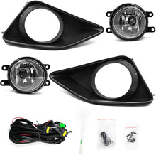 Cargar imagen en el visor de la galería, 2009-2010 Toyota Corolla Par Focos Fog Lights Fondo Cromado (Chofer &amp; Pasajero) - PAL Auto Parts
