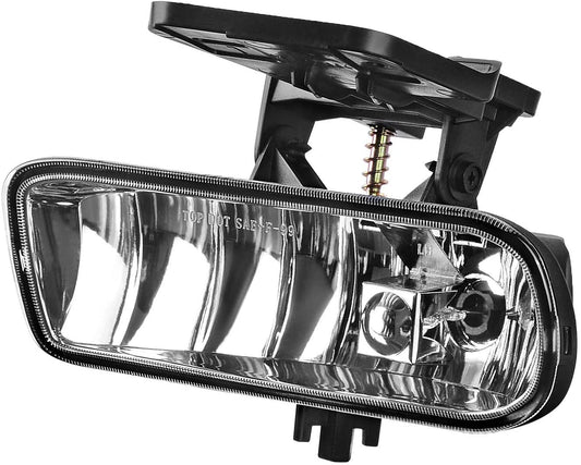 1999-2002 GMC Sierra/2000-2006 GMC Yukon Par Fog Lights Fondo Cromado (Chofer & Pasajero) - PAL Auto Parts