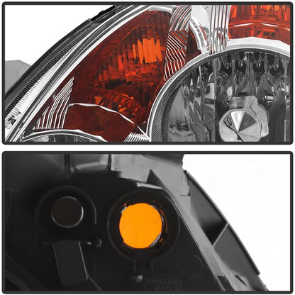 2005-2006 Honda CR-V/CRV Par Focos Fondo Cromado (Chofer & Pasajero) - PAL Auto Parts