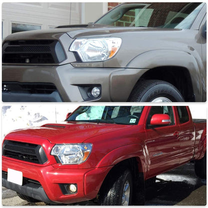 2012-2015 Toyota Tacoma Focos Fondo Cromado (Chofer & Pasajero) - PAL Auto Parts