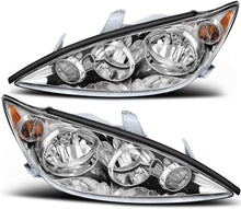 Cargar imagen en el visor de la galería, 2005-2006 Toyota Camry Par Focos Fondo Cromado (Chofer &amp; Pasajero) - PAL Auto Parts

