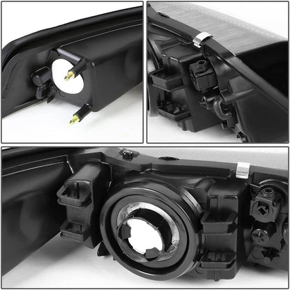 1999-2004 Ford Mustang Par Focos Fondo Cromado (Chofer & Pasajero) - PAL Auto Parts